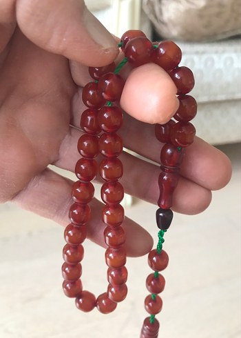 el boy sıkma kehribar tesbih - Görsel 3