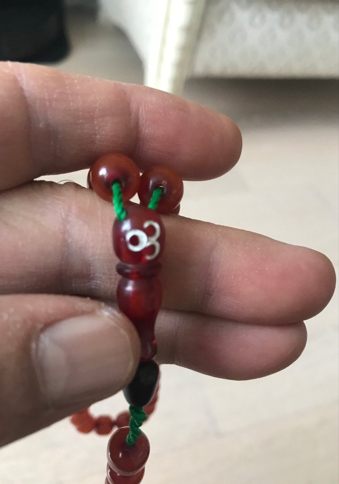 el boy sıkma kehribar tesbih - Görsel 5