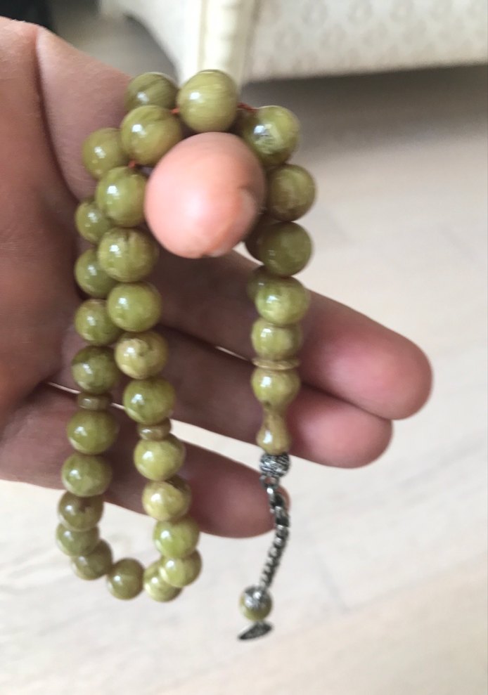 el boy sıkma kehribar tesbih - Görsel 3