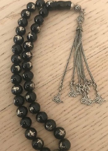 Eski oltu gümüş tura çakım gümüş püskül - Görsel 3