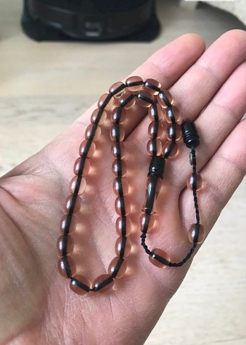 sıkma ateşi kehribar tesbih 7 adet - Görsel 8