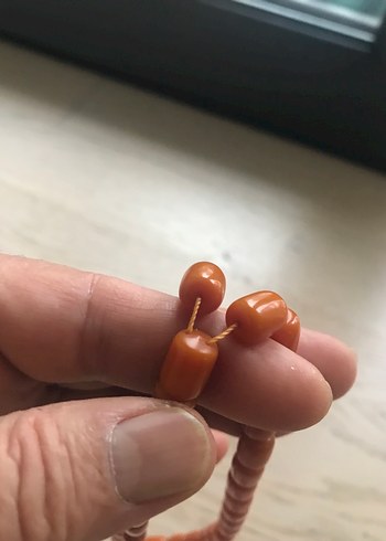 sıkma kehribar tesbihler - Görsel 5