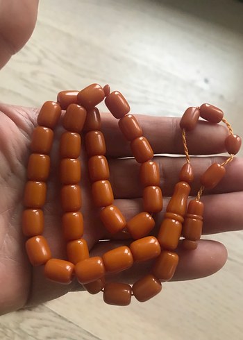 sıkma kehribar tesbihler - Görsel 2