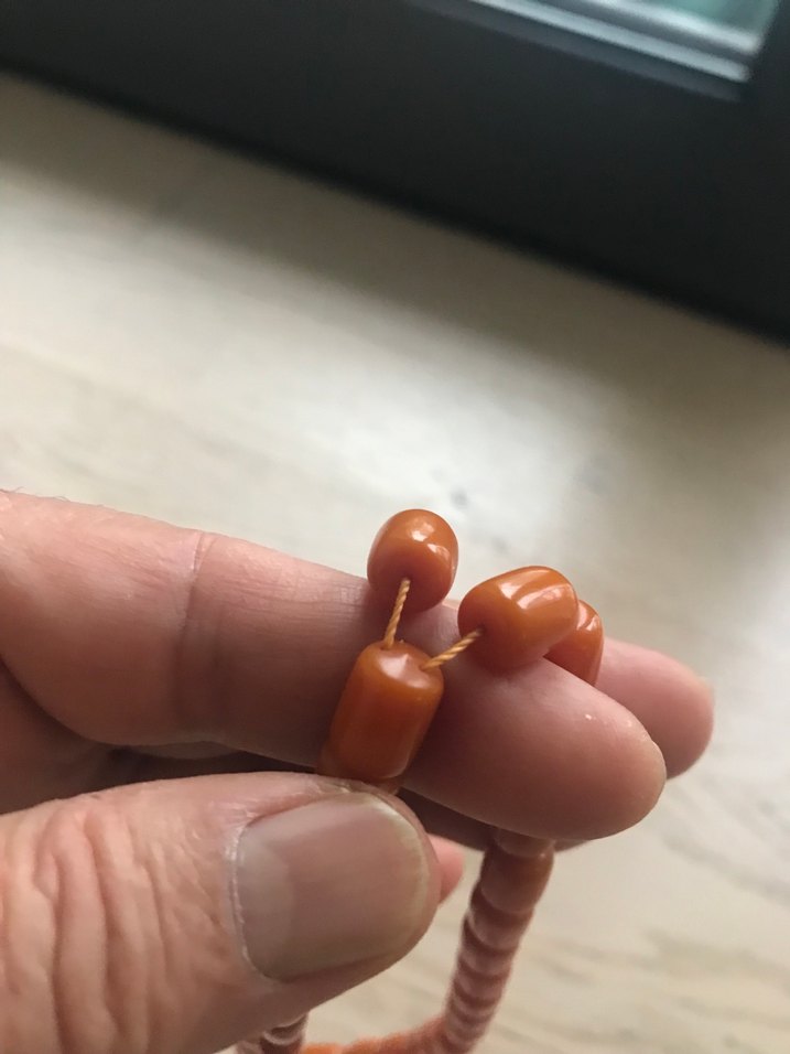 sıkma kehribar tesbihler - Görsel 5