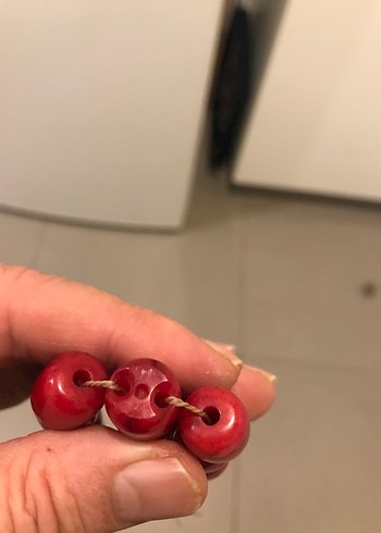 Eski sıkma kehribar dev boy tesbih - Görsel 3