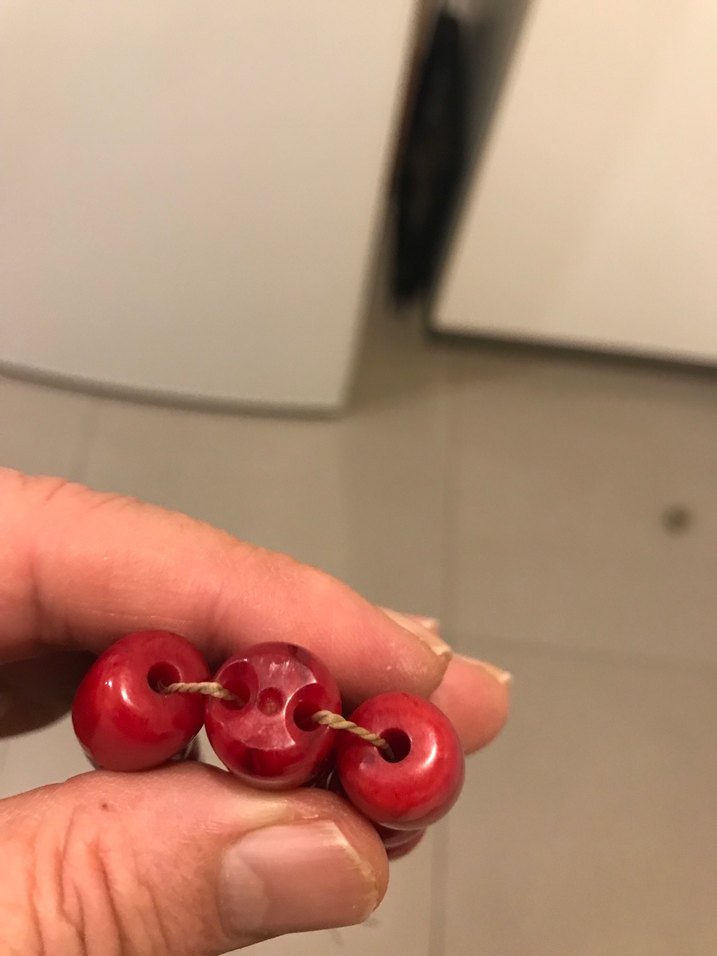 Eski sıkma kehribar dev boy tesbih - Görsel 3