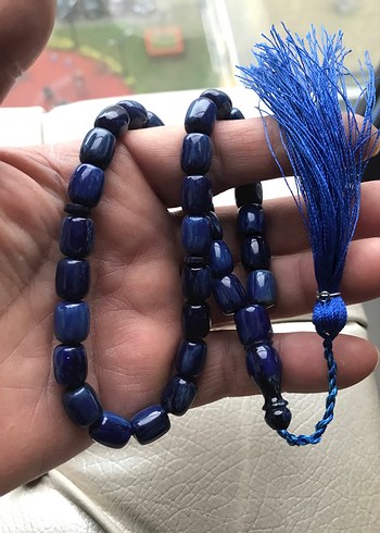 Eski sıkma kehribar tesbih - Görsel 2