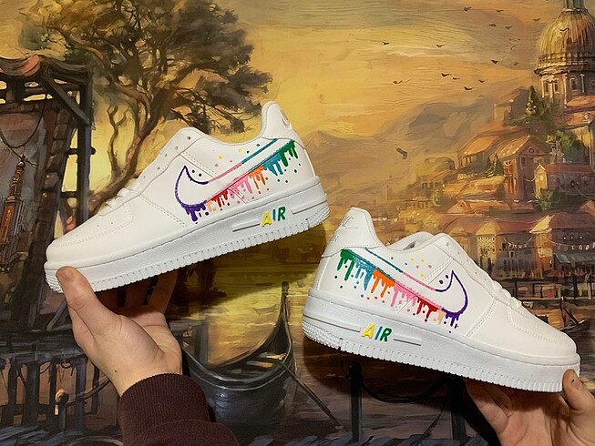 Rainbow Spor Ayakkabı - Nike Air