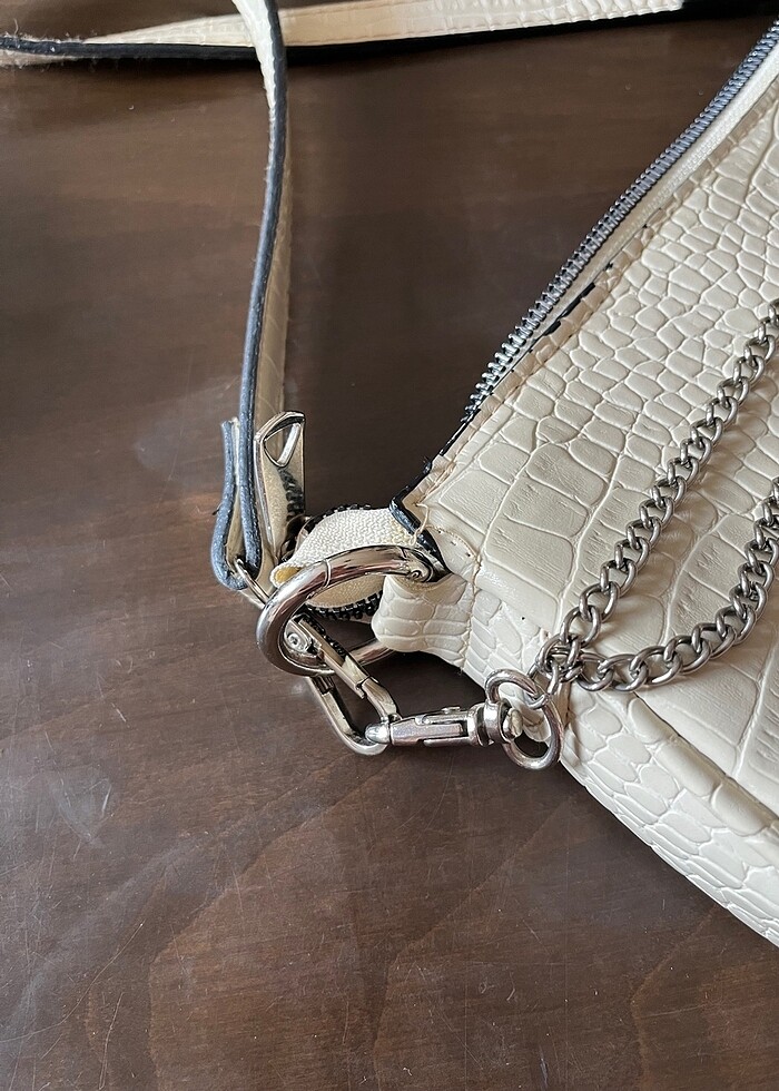 Bej Omuz Çantası - Görsel 3