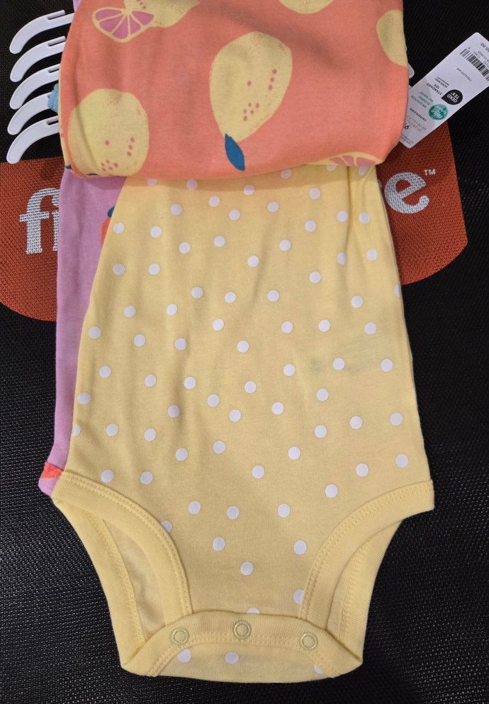 Carters Kolsuz Kız Bebek Body - Görsel 4