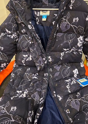 Columbia Kaz tüyü Kadın Uzun Boy Kaban - Görsel 9