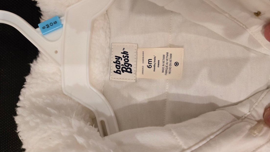 Carters Kız Bebek Peluş Nakışlı Mont - Görsel 4