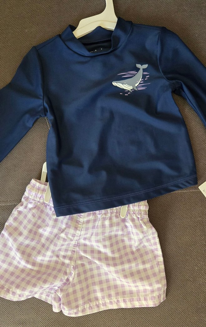 Carters Uzun Kollu Erkek Bebek Mayo Takımı - Görsel 2