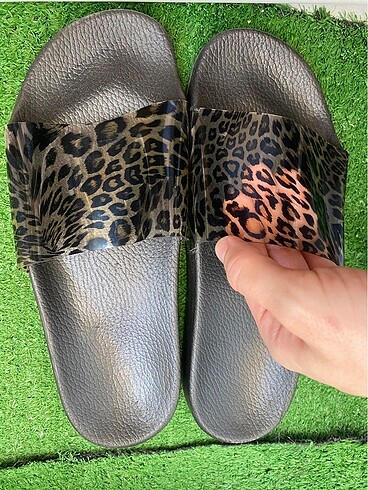 Gezer Leopar desenli terlik