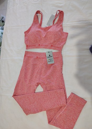 Diğer Pembe Mini Spor Büstiyer ve Tayt Takımı
