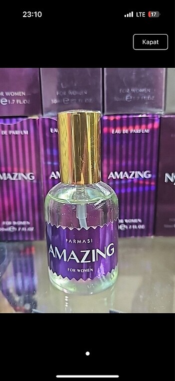 Farmasi amazing parfüm