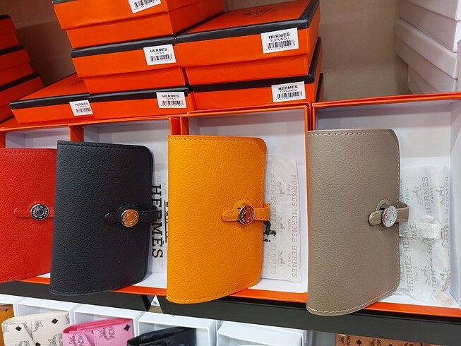  Beden pembe Renk Hermes İthal Cüzdan