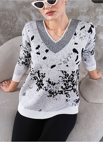 Yerni sezon simli triko - Görsel 7