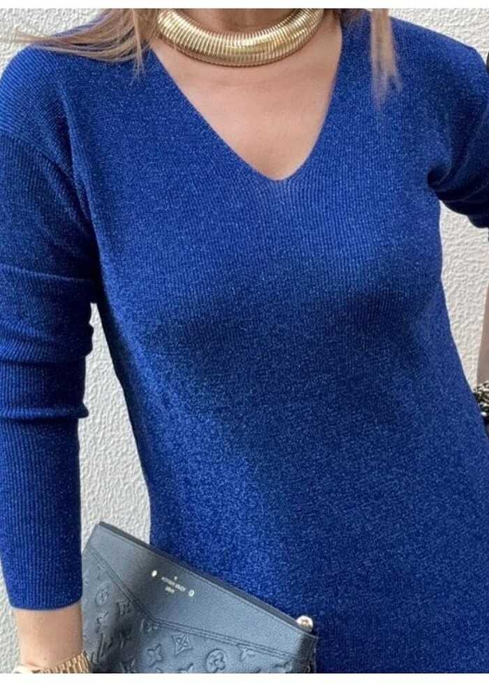 Yerni sezon simli triko - Görsel 5