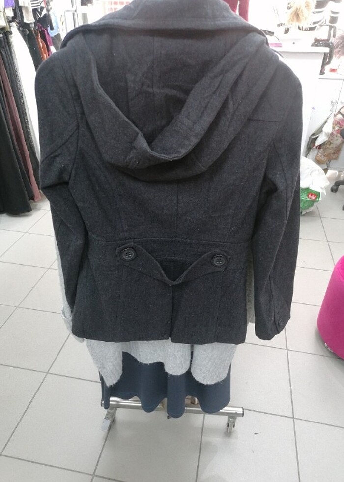 İhracat xs kapşonlu kase kaban  - Görsel 3