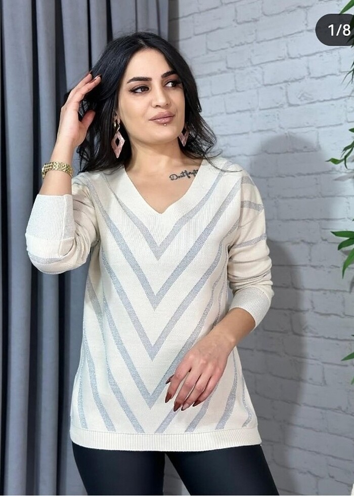 Simli triko mağazadan sıfır - Görsel 2