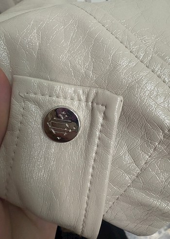 Bej Deri Midi Ceket İpekyol - Görsel 3