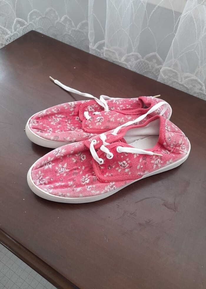 Pembe bez ayakkabı 36 numara  - Görsel 3