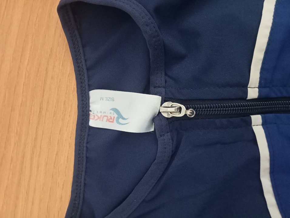 Uzun Kollu Lacivert Kadın Mayo #haşema - Görsel 2