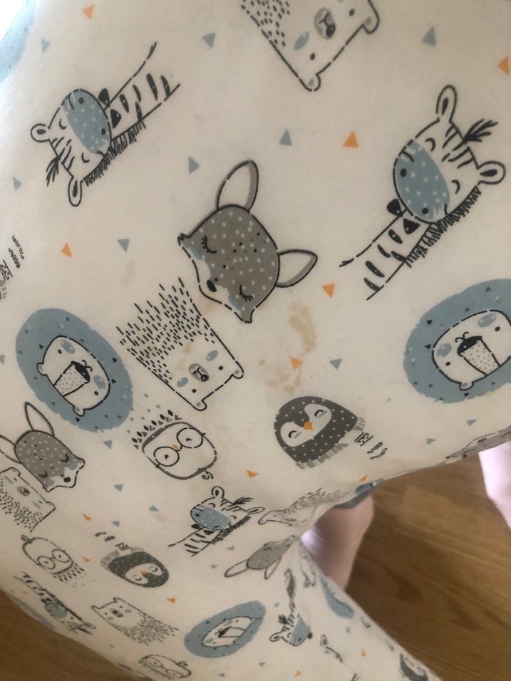 Gri Desenli Emzirme ve Hamilelik Yastığı - Görsel 5