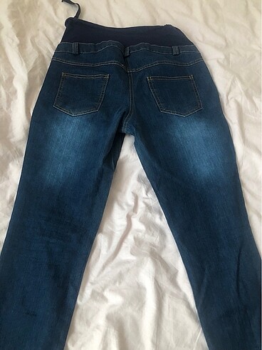 m Beden mavi Renk Hamile pantalon