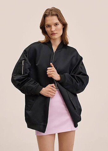 Mango kadın oversize bomber ceket