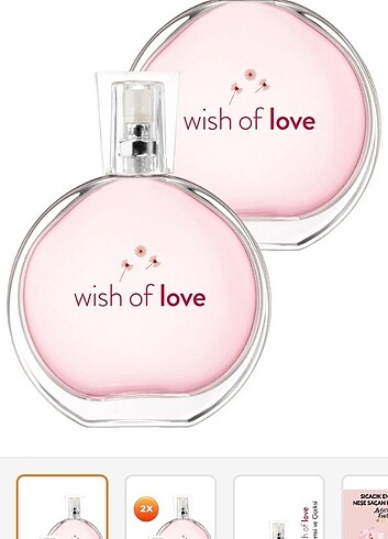 Avon Wish of Love parfüm 