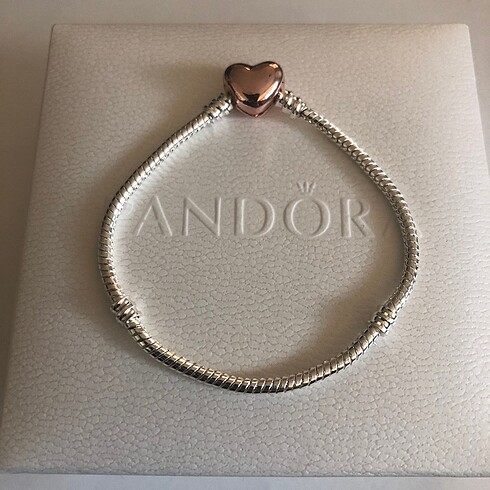 Pandora tarzı bileklik 17cm