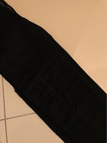 34 Beden siyah Renk kargo pantolon