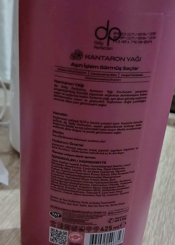 Daily Perfection Profesyonel Şampuan - Görsel 2