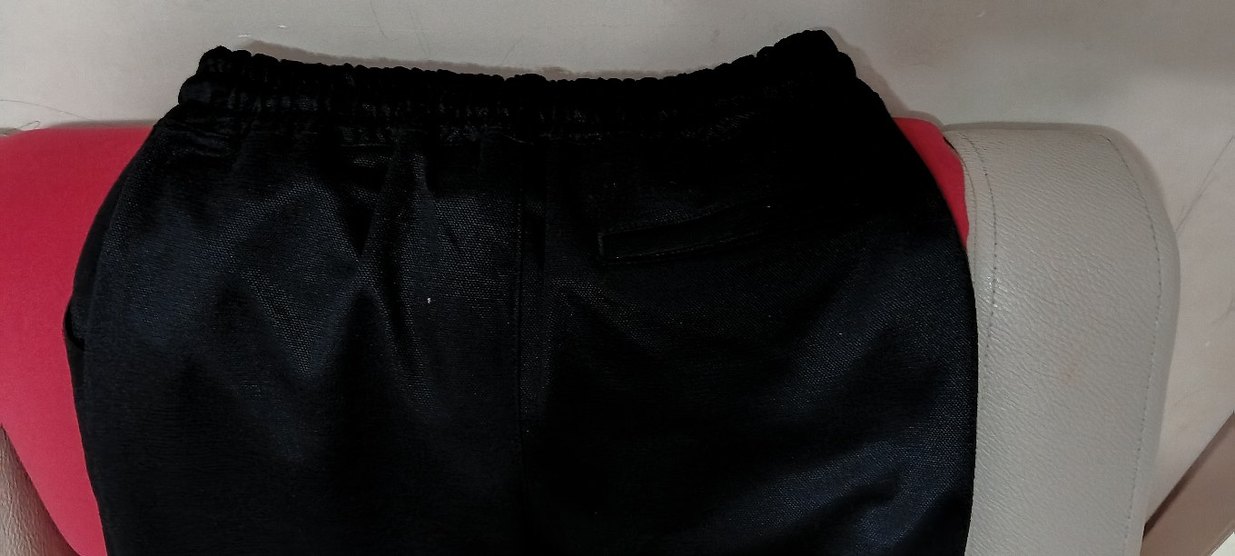 Düğmeli Siyah Erkek  Pantolon - Görsel 5