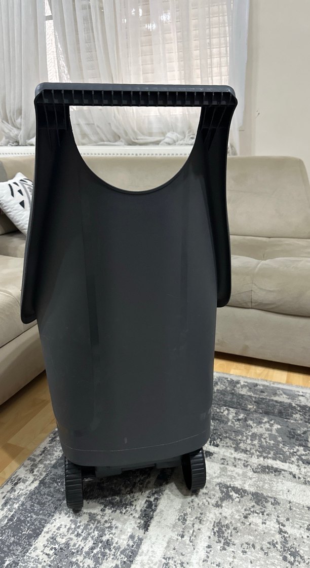 Gri Renkli Tekerlekli bahçe arabası - Görsel 3