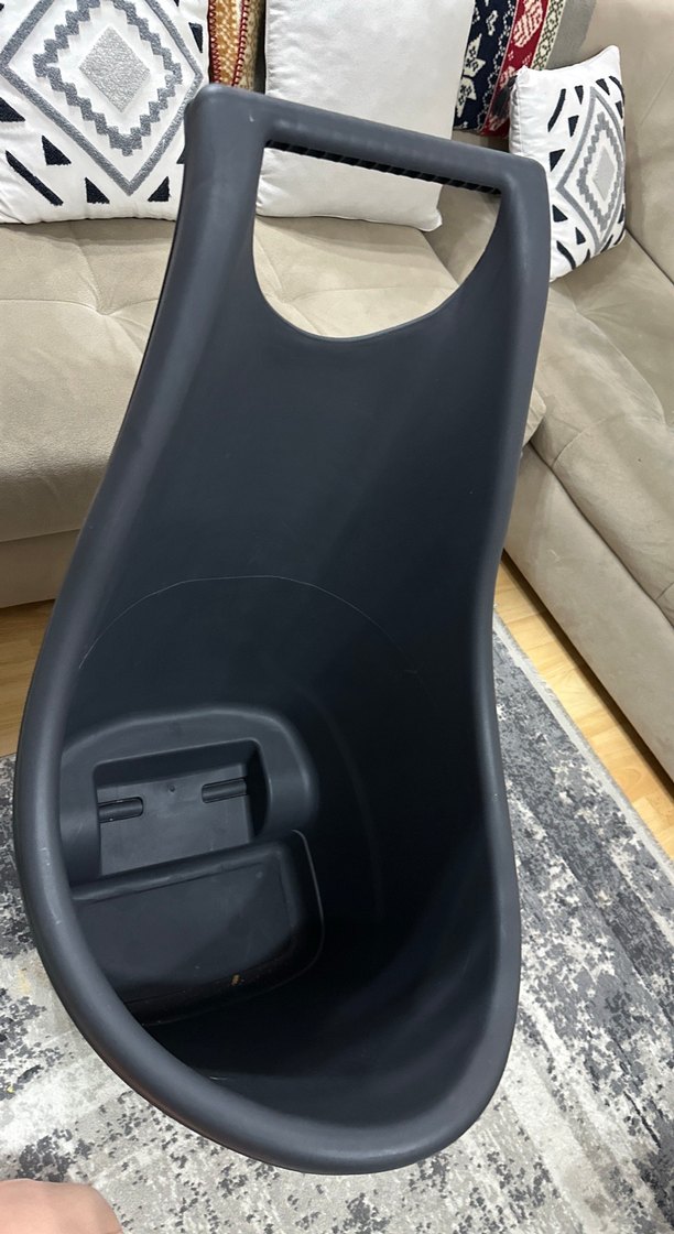 Gri Renkli Tekerlekli bahçe arabası - Görsel 5