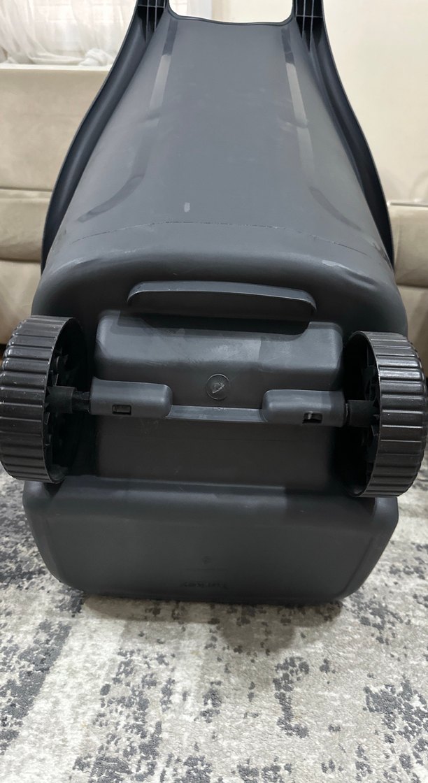 Gri Renkli Tekerlekli bahçe arabası - Görsel 4