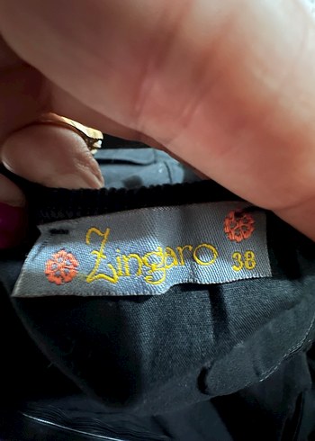 Düğmeli Siyah Midi Kadın Elbise - Görsel 6