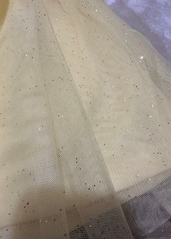 Kız Çocuk Sarı Fırfırlı Etek - Görsel 2