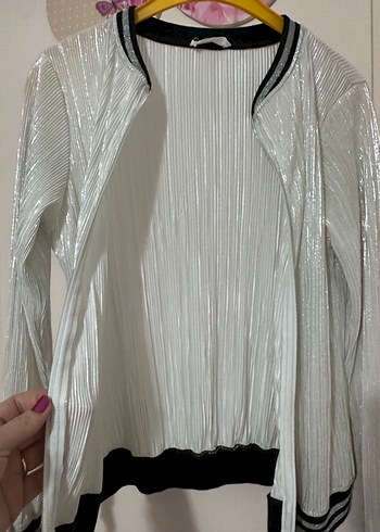 Kadın Parlak Ceket - Görsel 3