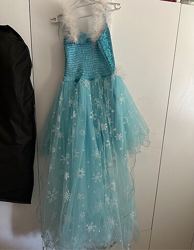 6 Yaş Beden Elsa elbise