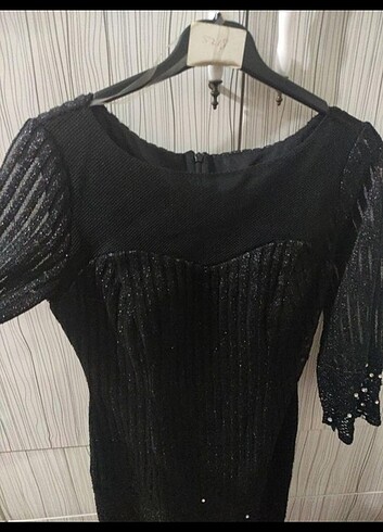 Siyah elbise  - Görsel 2