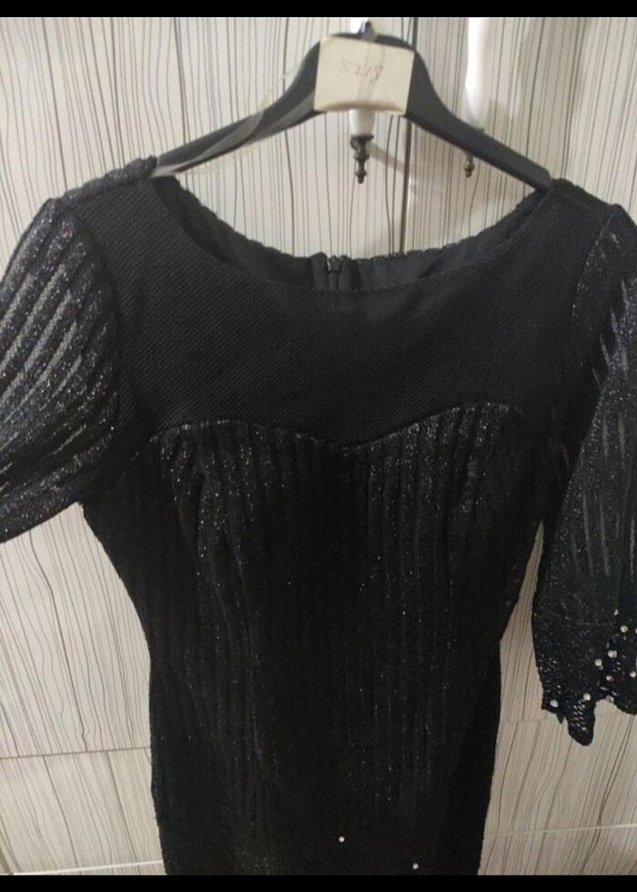 Siyah elbise  - Görsel 2