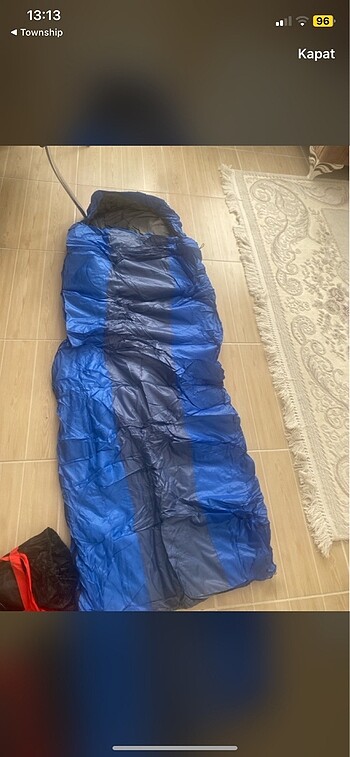 Uyku tulumu yeni paketli