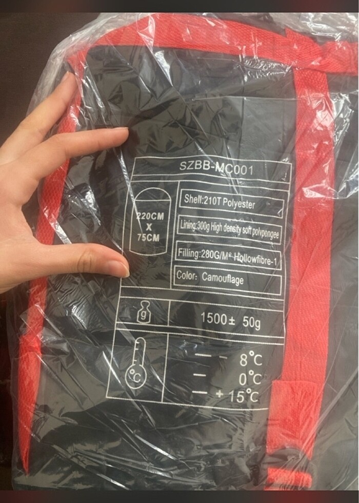 Uyku tulumu yeni paketli - Görsel 3