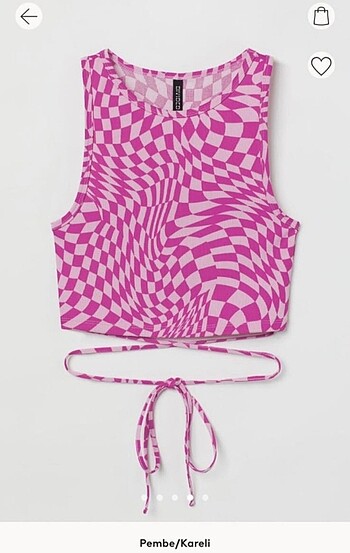 H&M hm bel detaylı crop