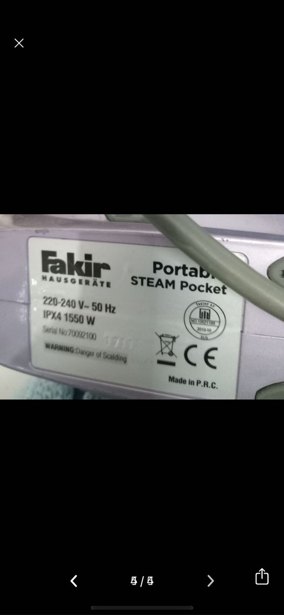 Pastel Mor buharlı temizleyici - Görsel 4