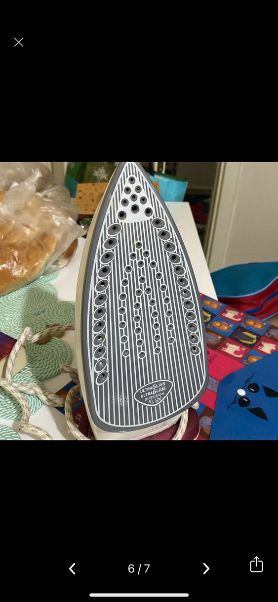 Tefal Parlak Bordo Ütü - Görsel 5